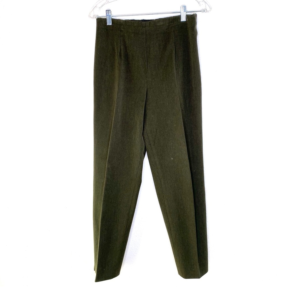 Fabrizio Gianni Olive Green Slacks